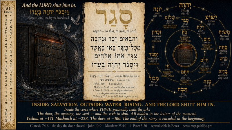 The Shut Door — Genesis 7:16