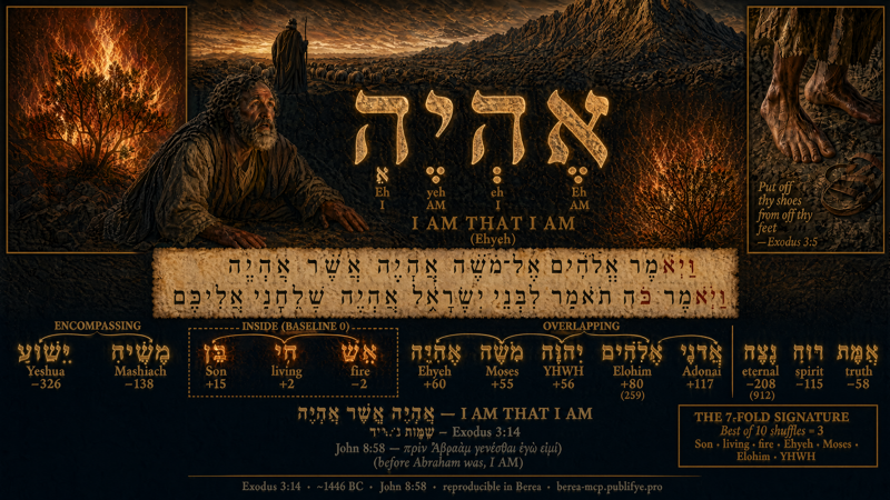I AM THAT I AM — Exodus 3:14